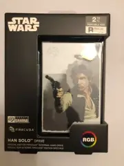 Star Wars Han Solo Portable Hard Drive 2TB FireCuda Special Edition For PS4 PS5