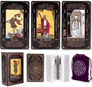 KLEDERY Tarot Cards for Beginners Classic Tarot Cards with Meanings on Them D...