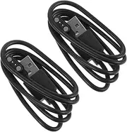 MOLUCKFU Smartwatch Charger Magnetic Cable 2 Pack USB Charging Cable Magnetic Charging Cable Fast Charging