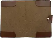 kowaku Golf Scorecard Holder, Golf Scorecard Accessories, PU Leather Golf Score Cards, Holder Yardage Book Cover for Score Tracking