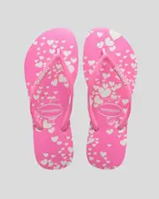 [Havaianas] Kids' Slim Mini Hearts Thongs