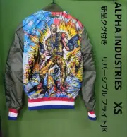 Tagged Alpha Industries Flight Jk Reversible Xs
