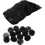 50pcs HQRP Filter Media Large Bio Ball for Aquarium, Pond, Waterfall in Mesh Bag