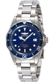 Men's -9204 Pro Diver Collection Silver-Tone Watch