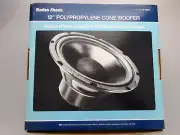 Vintage RADIO SHACK 40-1026A 12" CONE WOOFER SPEAKER 8 OHMS NEW IN BOX