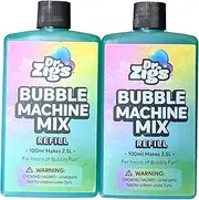 Dr Zigs Eco Giant Bubble Mix - Machine Mixture Refill (Makes 5L) - Ultra Concentrate, Professional Grade Solution, World-Record Size Bubbles.