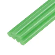 Mini Hot Glue Sticks for Glue Gun 0.27inch x 4inch Green 6pcs
