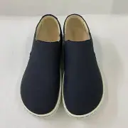 Birkenstock New w/ Box Barrie Navy Textile Narrow Width - Select Size