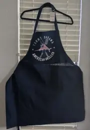 Tommy Bahama American Griller Marlin Apron Brand New Navy Blue Pockets