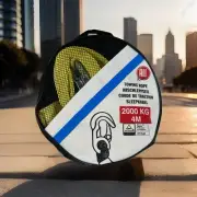2 TONNE 4M Tow Towing Pull Rope Strap Heavy Duty Road Recovery Car Van 4x4