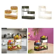 3 Layer Fruit Basket Multiuse Fruit Bowl Holder for Onion Storage Vegetable