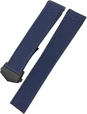 [SKXMOD] 20mm 22mm Natural Rubber Watchband，For TAG Watch Heuer Aquaracer 300 500 Diving Strap Sports Wristband
