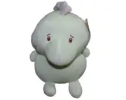 Animal Adventure Light Green Plush Knit Dinosaur Infant Stuffed Baby Toy 9" NWT
