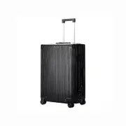 BOPAI Aluminium Suitcase Light weight Large HardCase 24" B3241 Black