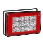 Narva 9-33V LED Reverse With Retrofit Gasket & 0.5M Hard Wired Cable - 98816