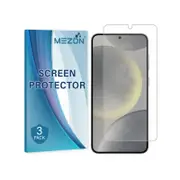 3 Pack MEZON Samsung Galaxy S24+ (6.7") Hydrogel Film Clear Screen Protectors