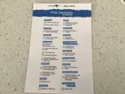 BOATING STICKER FOR BOATS,CHECKLIST, BOATS MARINE RADIO YANMAR HONDA ENGINE,2
