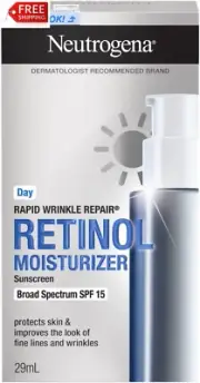 Neutrogena Rapid Wrinkle Repair Retinol anti Ageing Day Moisturiser SPF15 29Ml