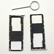 Single SIM Tray for Samsung Galaxy F42 5G SM-E426B with SIM Eject Tool Silver