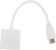 Angoily High-Performance Video Converter HDTV to Vga Converter to Vga Displays Adapter Reliable Output Converter Accessory