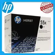 HP Genuine #55X BLACK HY Toner for LJ P3015/P3010/M525f/M521dn [CE255X] *12.5K*