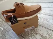 SPERRY Top Sider A/O Plushwave 2.0 Boat Shoes Tri Tan Men's 11 M NEW