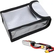 Battery Storage Bag Fireproof - Battery Guard Pouch | Wear-Resistant Charging Bag, Portable Organizer for Traveling