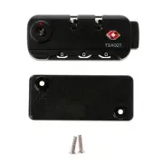 TSA Secure 3 Digit Combination Padlock Lock Luggage Suitcase Travel Code Lock