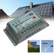 Solar Panel Dual Battery Regulator Charge Controller For 12V/24V Batteries HOT