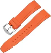 [EMAIGlPLO] Silicone Watch Strap fit for Casio/Breitling/Citizen/Longines Waterproof Sports Silicone Chain Accessories 20 22mm