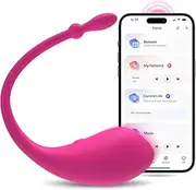 LOVENSE Lush Bullet Vibrator, Bluetooth Egg Style G-Spot Stimulator, Remote Control Vibrator Bullet for Women Vibrating Ball, Rechargeable Massagers for Female Couples Pleasure Adult Sex Toys