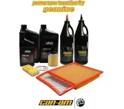 2018-2020 Can-Am Commander Max 1000 R OEM 5W-40 Blend Full Service Kit C11