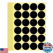 720 Pieces Colored Dot Stickers Round, 1-1/4'' Self Adhesive Color Coding Lab