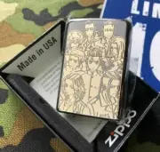 Zippo Tokyo Revengers Mikey Doraken All Members Black Double Sided Etching Japan