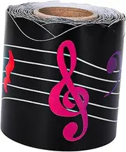 ARTIBETTER Music Bulletin Board Borders 33ft Musical Notes Stickers Blackboard Trim Classroom Decor Party Wall Art