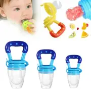 Baby Feeding Dummy Nibbles Weaning Nutrition Pacifier Fresh Food Fruit Feeder ⁿ