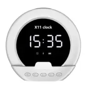 X11 Clock Bluetooth Speaker LED Digital Display Alarm Clock Stereo Bass9779