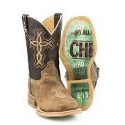 Tin Haul Boots Tin Haul Little Kids I Believe Square Toe Boots