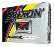 [New] Srixon Z-Star XV 2017 Golf Balls Yellow (One Dozen)