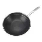 Nonstick Frying Pan Nonstick Stainless Steel Fry Pan Honeycomb For Induction