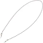 [ANDRESLAD] Eyeglass Chain with Ends and Coils Retro Beaded Cord Necklace for Eyewear Holder and Decoration Purple