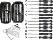 Pack of 12 Carburetor Adjustment Tool and Carrying Case for 2-Cycle Small Engine for Poulan for Husqvarna for STIHL for ECHO Trimmer Chainsaw