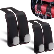 Purse Hook for Car, Car Seat Back Storage Hook - Double Hook, Car Seat Hooks