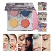Eyeshadow Palette Makeup 4-Color Cream Eye Shadow Set NEW Matte Shimmer