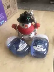 BBWorks Pocketbac Hand Sanitizer Holder Light Up Gem Snowman (see Desc)