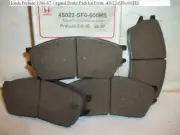 Honda Prelude 1986-87. Orginal Brake Pads kit Front. 45022-SF0-600HS
