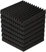 ARTISS Alpha Acoustic Foam Panels 60pcs 12-Tooth Bass Trap Wall Studio Sound Absorption Wedge Tiles Absorber 30cm x 30cm Insulation Pads Room Sound-dampening Soundproof Treatment