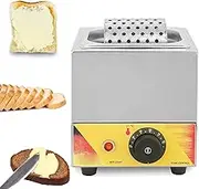 Stainless Steel Butter Spreader, 10L Electric Butter Melting Warmer, 30 to 80°C Temperature Range, Commercial Cheese Roller Wheel, 360° Evenly Spread, for Restaurants, Cafes, Bars, Offices