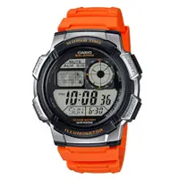 在飛比找PChome24h購物優惠-CASIO 10年電力運動數位潮流腕錶AE-1000W-4B