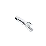 BarCraft 16cm Stainless Steel Ice Serving Tongs - Silver